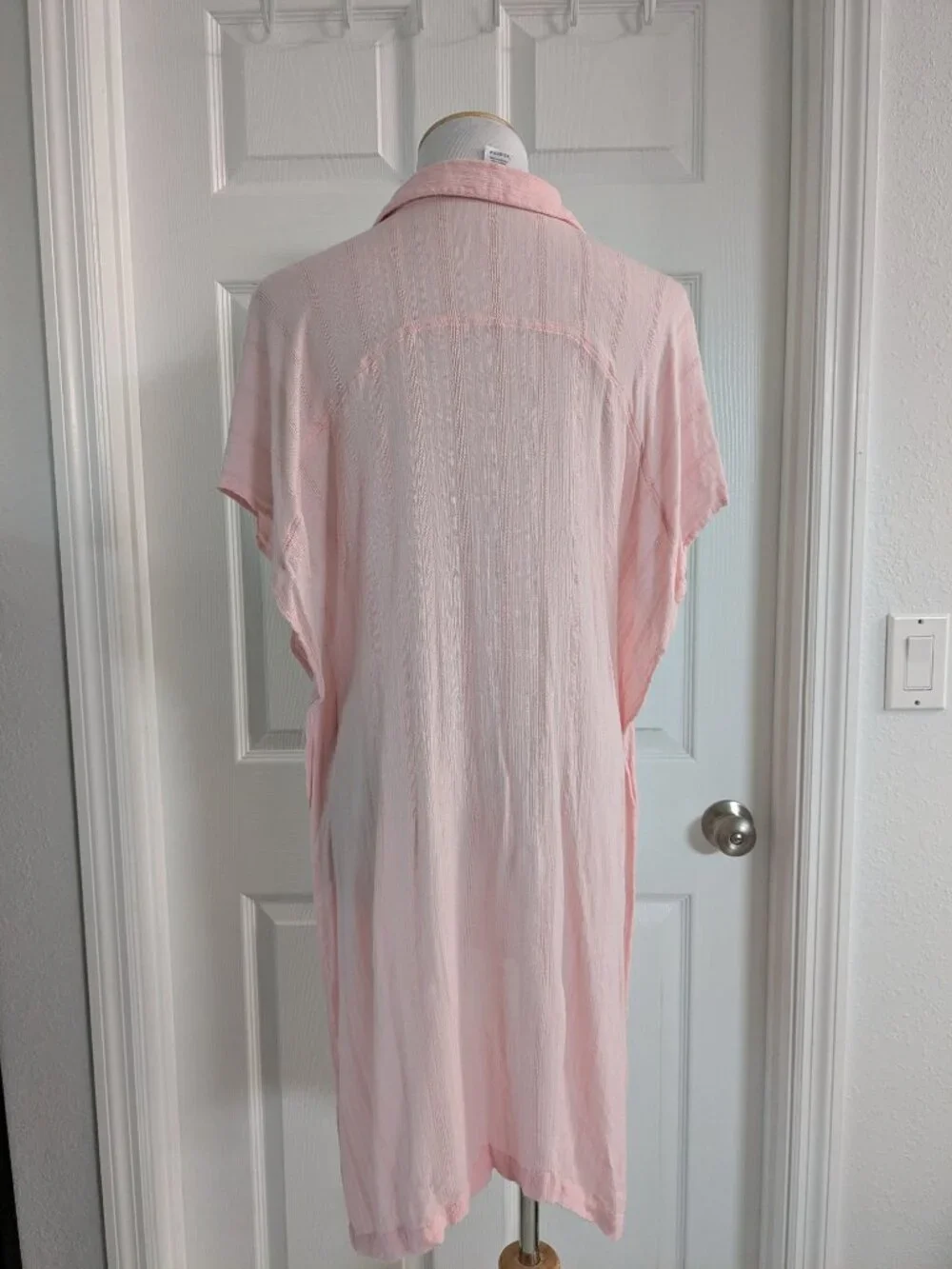 L space Anita cover up Rose Quartz Light Pink Resort Beach XS/S